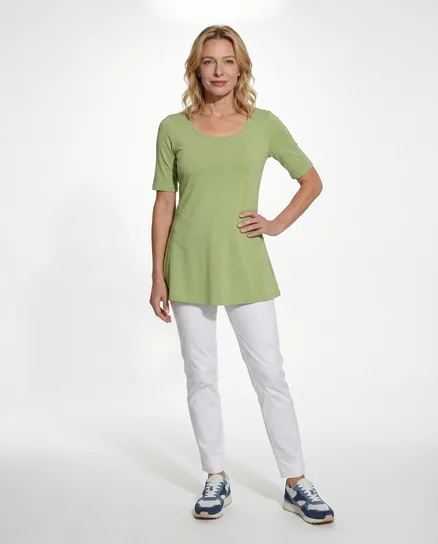T-Shirt A-Linie in gr�n von RESTART