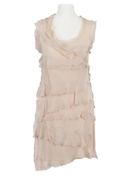 Long Shirt aus Seide in rosa von Spaziodonna