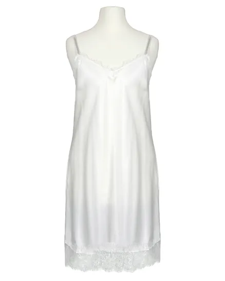 Long Top mit Spitze in wei� von New Collection
