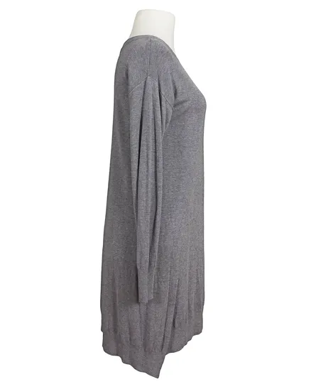 Tunika mit Cashmere in grau von Spaziodonna