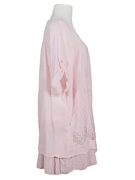 Tunika Stickerei in rosa von Diana