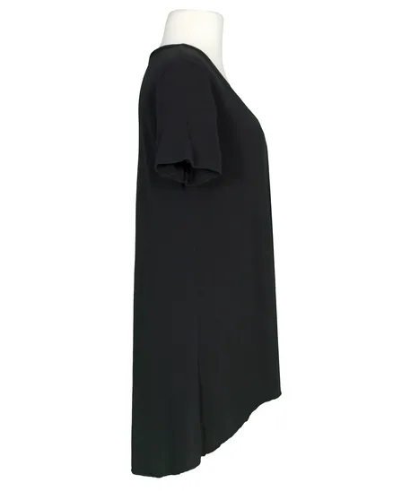 Longshirt A-Linie in schwarz von Esvivid