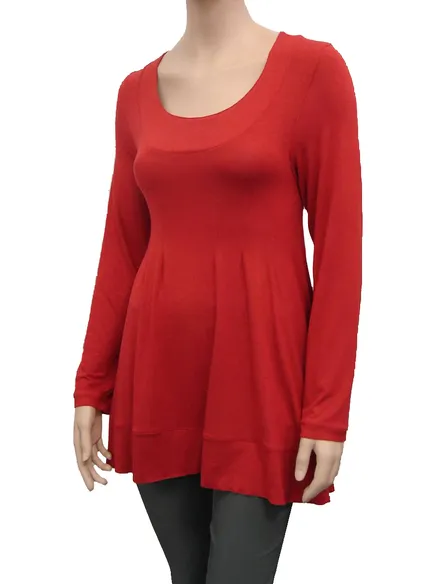 Longshirt Tunika in rot von RESTART