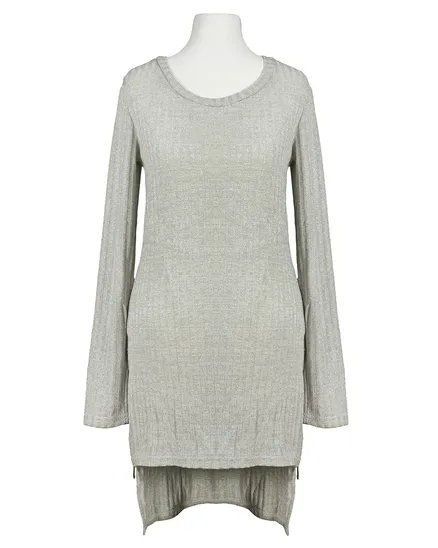 Longshirt Viskosestrick in grau von H.liesel