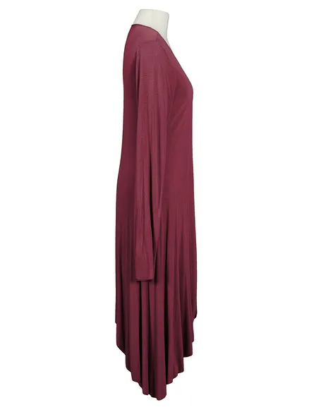 Longstrickjacke in beere von fashion made in italy