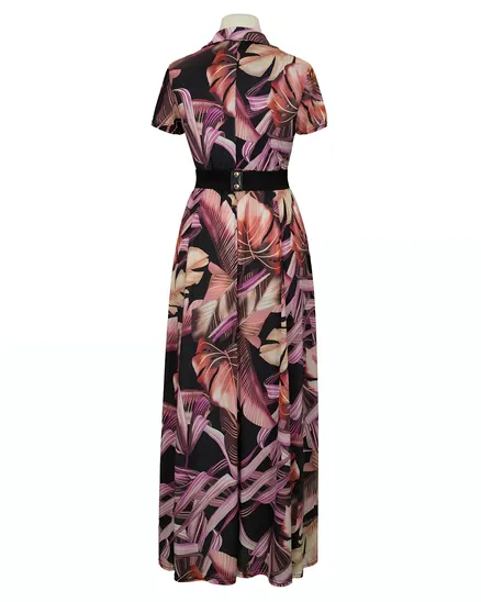 Maxi Jerseykleid Print in bunt von Fifilles Paris