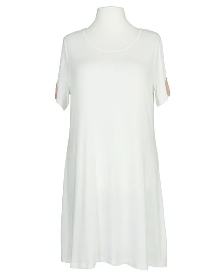 Maxi Leinenkleid Karomuster 2-tlg. in koralle von Zedd