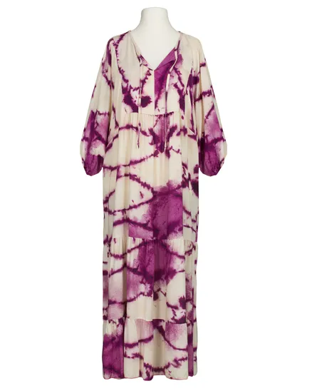Maxikleid mit Muster in beere von H. Trend