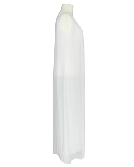 Maxikleid mit Seide in wei� von Selected Touch
