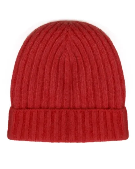 M�tze mit Alpaka und Wolle in rot von Made in Italy