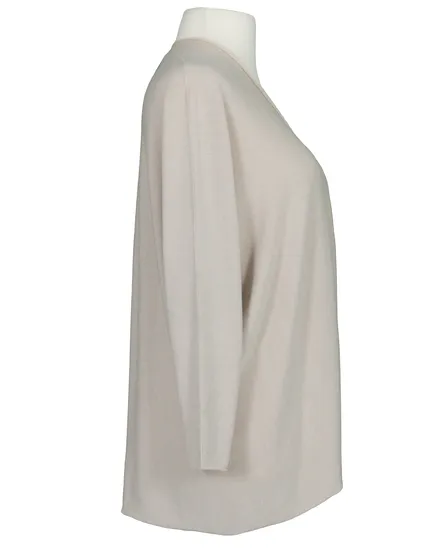 Oversize Pullover in beige von Selected Touch