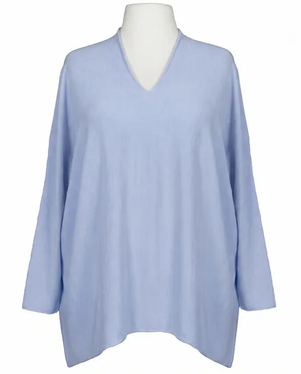 Oversize Pullover in hellblau von Selected Touch