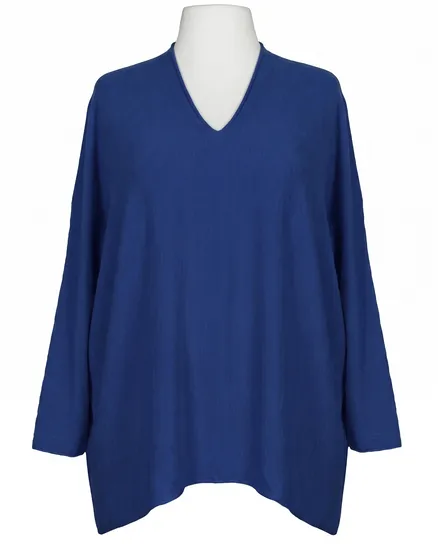 Oversize Pullover in royalblau von Selected Touch