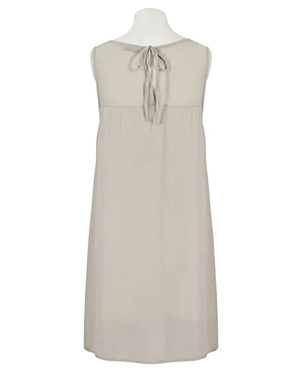 Plissee Tunika in beige von Montan