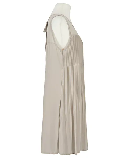 Plissee Tunika in beige von Montan