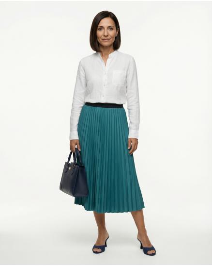 Plisseerock in petrol von Diana