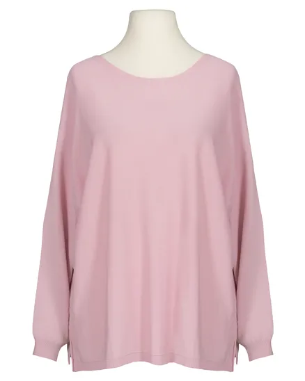 Pullover Feinstrick in rosa von Made in Italy