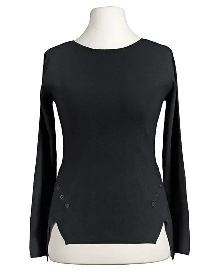 Pullover Feinstrick in schwarz von Sweet Ma.Lia