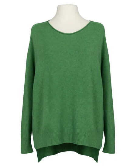 Pullover gerader Schnitt in gr�n von Made in Italy