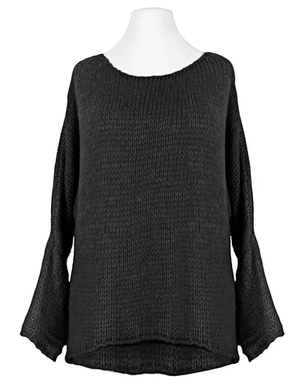 Pullover Grobstrick in schwarz von New Collection