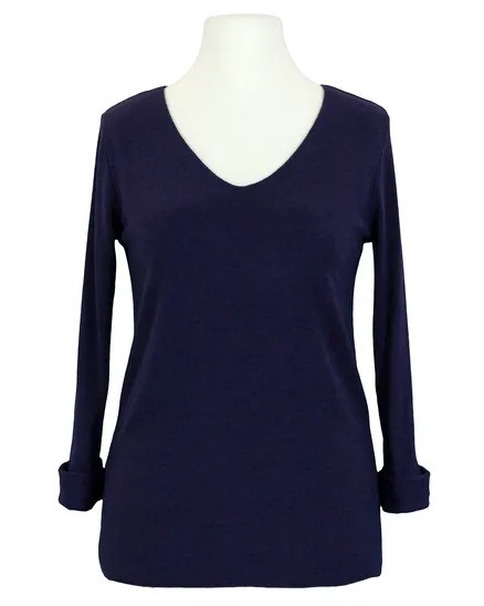 Pullover in Shirt Optik in blau von Selected Touch