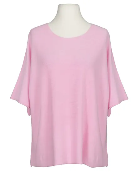 Pullover Kastenform in rosa von Made in Italy