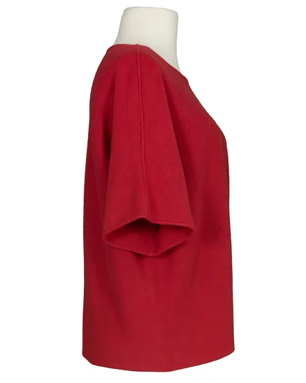 Pullover Kastenform in rot von Made in Italy