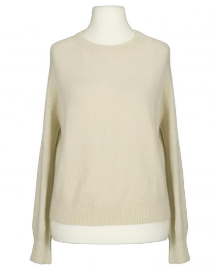 Pullover mit Alpaka in beige von Made in Italy