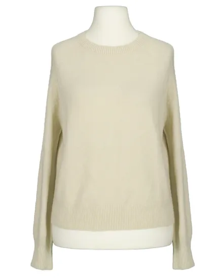 Pullover mit Alpaka in beige von Made in Italy
