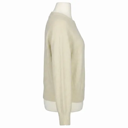 Pullover mit Alpaka in beige von Made in Italy