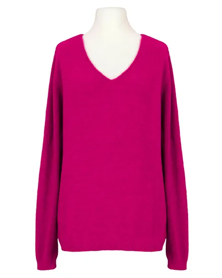 Pullover mit Alpaka in fuchsia von Selected Touch