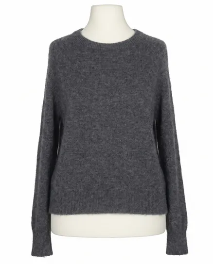 Pullover mit Alpaka in grau von Made in Italy