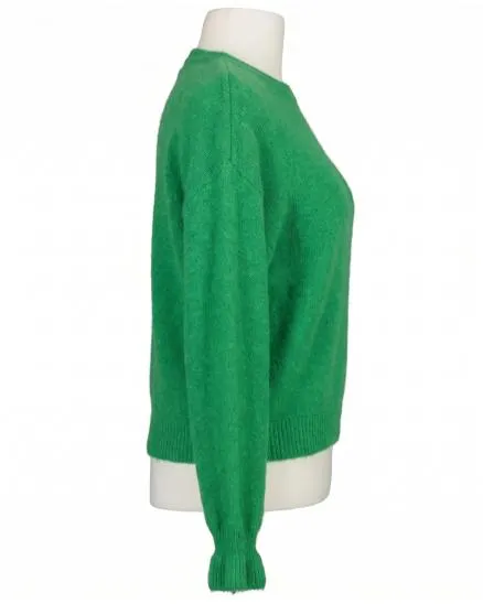 Pullover mit Alpaka in gr�n von Made in Italy