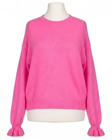 Pullover mit Alpaka in pink von Made in Italy