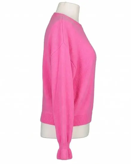 Pullover mit Alpaka in pink von Made in Italy