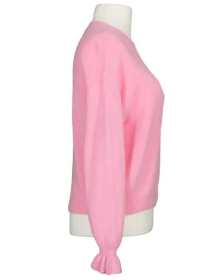 Pullover mit Alpaka in rosa von Made in Italy
