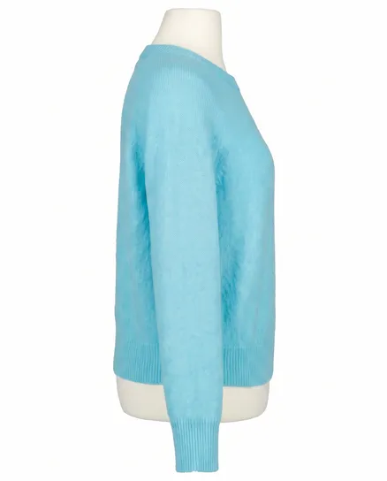 Pullover mit Alpaka in t�rkis von Made in Italy