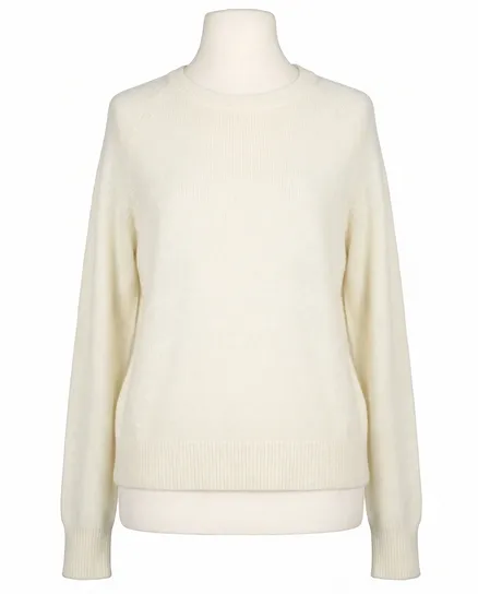 Pullover mit Alpaka in wollwei� von Made in Italy