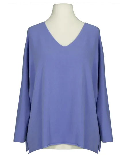 Pullover mit Cashmere in blau von Made in Italy