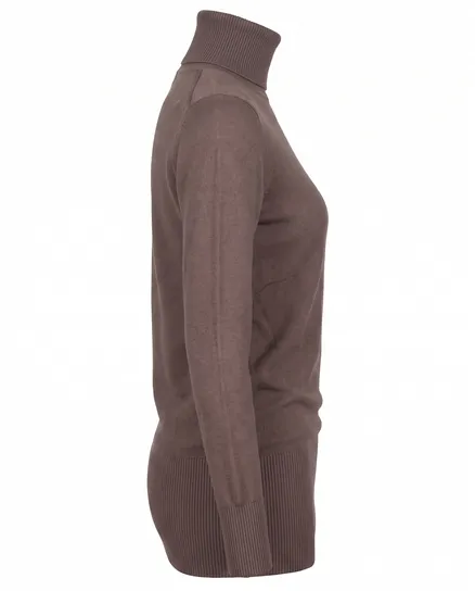 Pullover mit Cashmere in braun von Spaziodonna