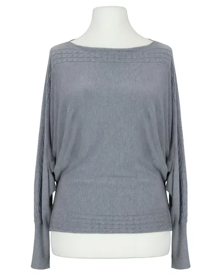 Pullover mit Cashmere in grau von Dolce Piccante