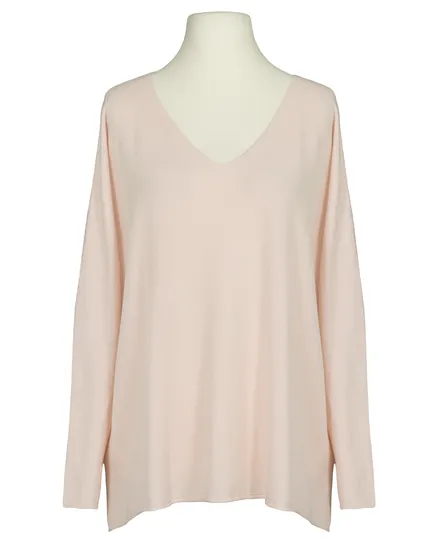 Pullover mit Cashmere in rosa von Made in Italy