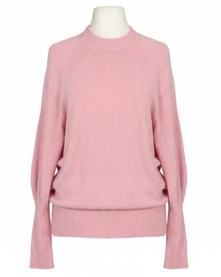 Pullover mit Fledermausarm in rosa von Made in Italy