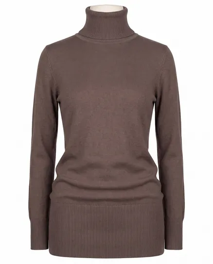 Pullover mit Cashmere in braun von Spaziodonna