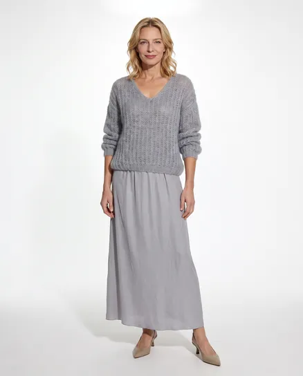 Pullover mit Mohair in grau von Selected Touch