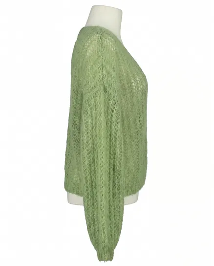 Pullover mit Mohair in lindgr�n von Selected Touch