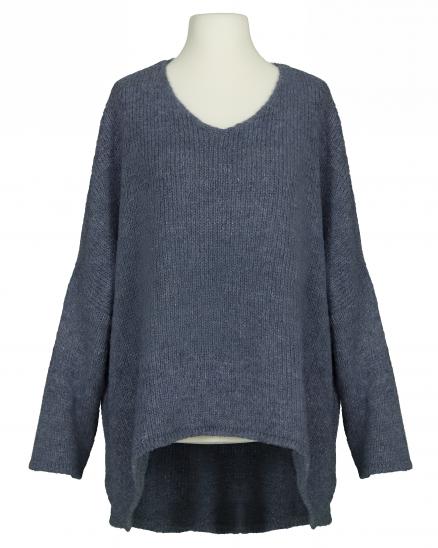 Pullover Oversize in blau von IMPRESS