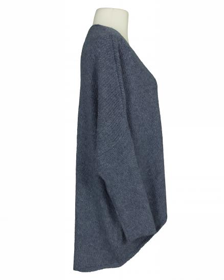 Pullover Oversize in blau von IMPRESS