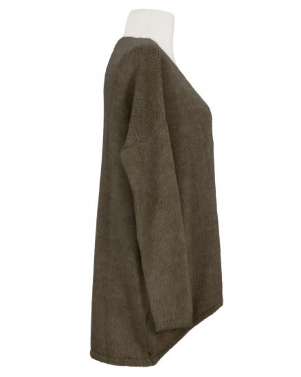 Pullover Oversize in braun von Selected Touch
