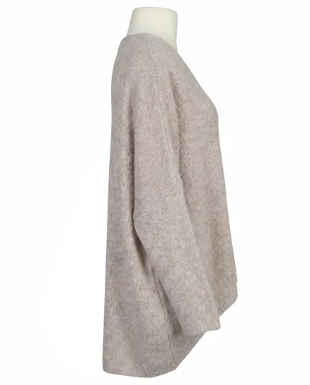 Pullover Oversize in hellbraun von IMPRESS